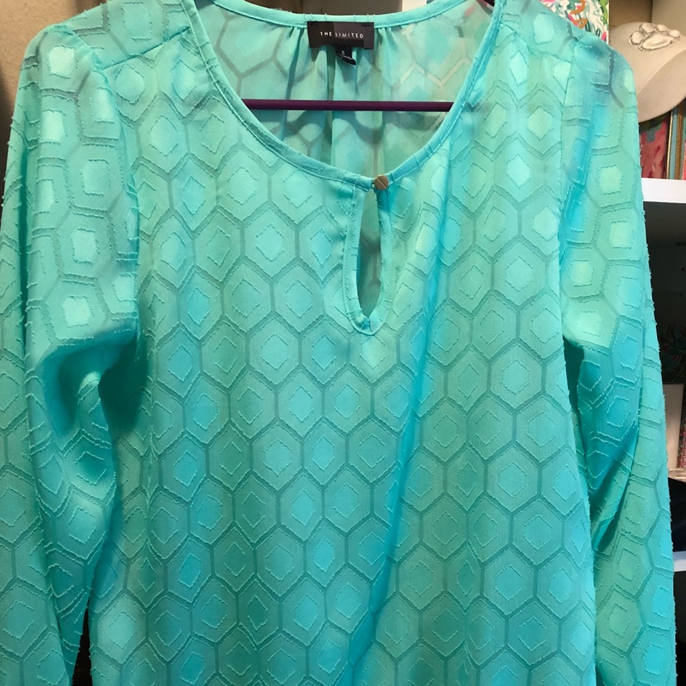 Sea foam Green Limited Long Sleeve Shirt Size S